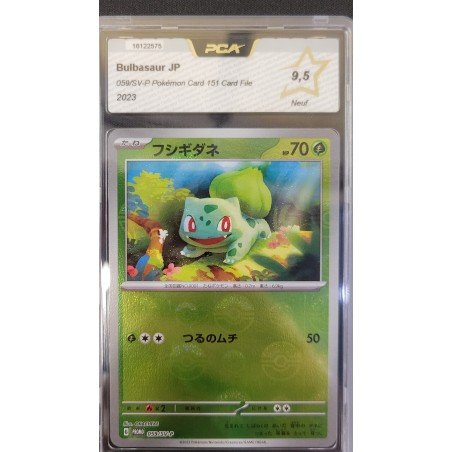 PCA - Pokémon TCG - Bulbasaur JP n°059/SV-P - Pokémon Card 151 Kaartbestand - 2023
