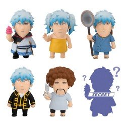Gintama x Okawabukubu assortiment boîte-mystère trading figures Nyandam Luckycat 3 cm (6)