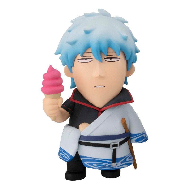 Gintama x Okawabukubu assortiment boîte-mystère trading figures Nyandam Luckycat 3 cm (6)