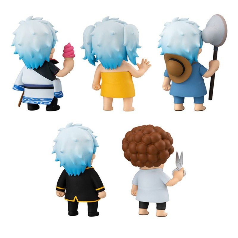 Gintama pack 6 trading figures We love Ginsan 10 cm boîte-mystère (with gift)