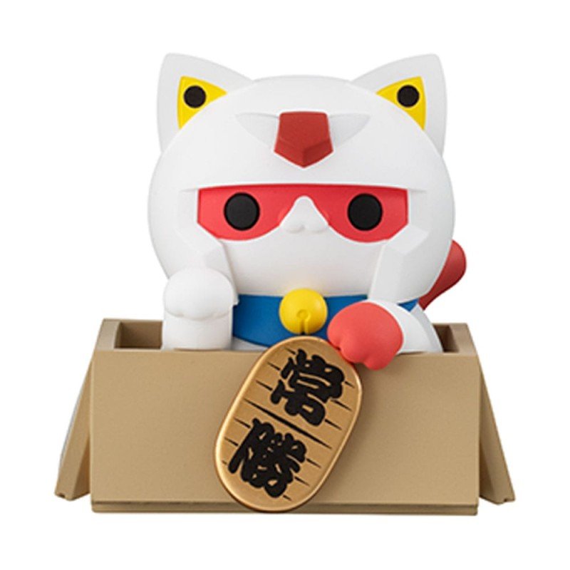 Gintama x Okawabukubu assortiment boîte-mystère trading figures Nyandam Luckycat 3 cm (6) (with gift)