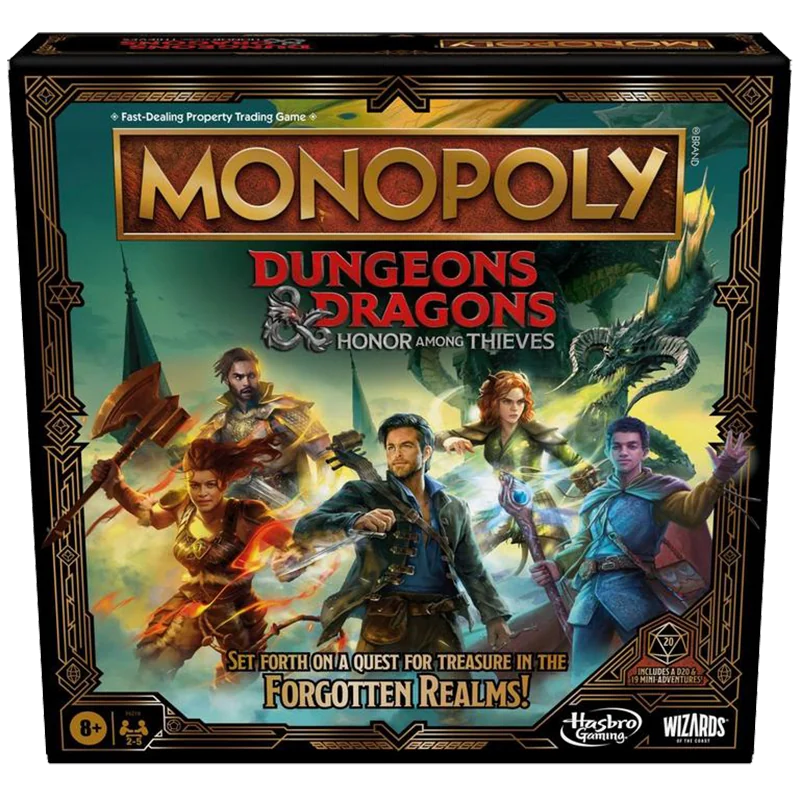 Monopoly Dungeons & Dragons - Eer van dieven | 5010994202057