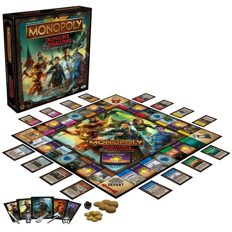 Monopoly Dungeons & Dragons - Eer van dieven | 5010994202057