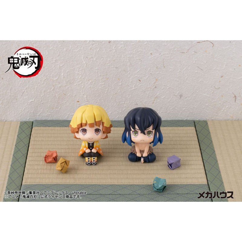Demon Slayer Kimetsu no Yaiba statuette PVC Look Up Zenitsu Agatsuma Smile Ver. 11 cm 