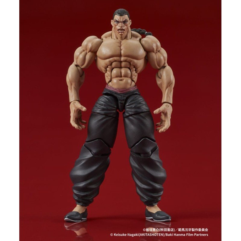 Baki Hanma Digaction Retsu Kaioh Figure 7 cm     