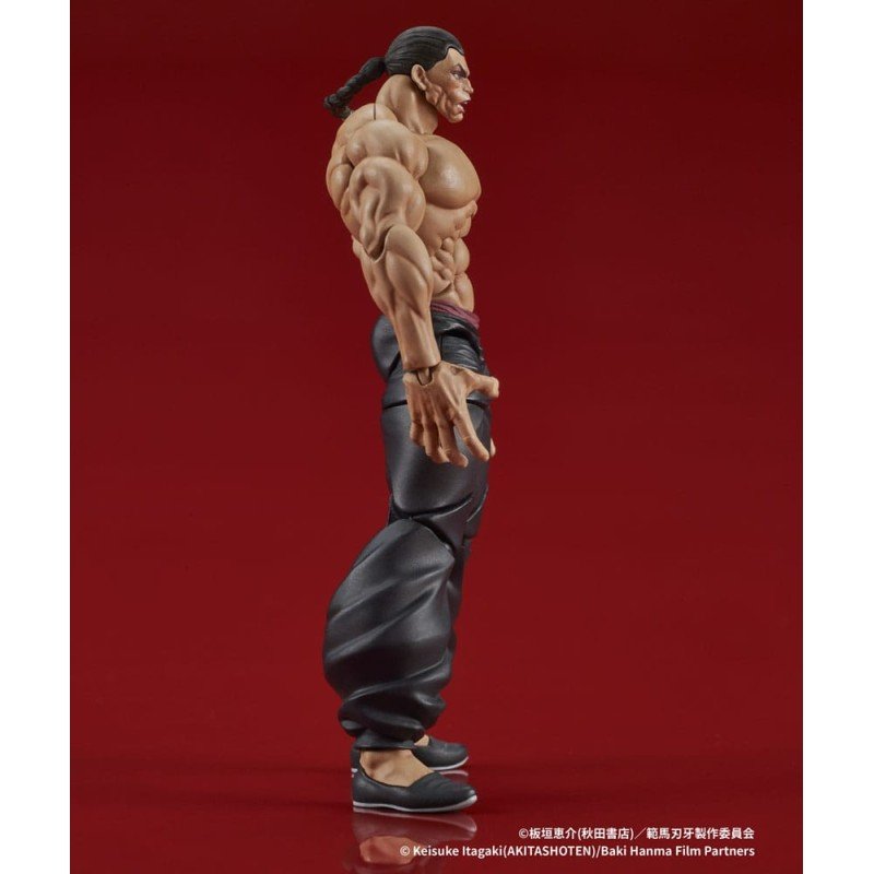 Baki Hanma Digaction Retsu Kaioh Figure 7 cm     