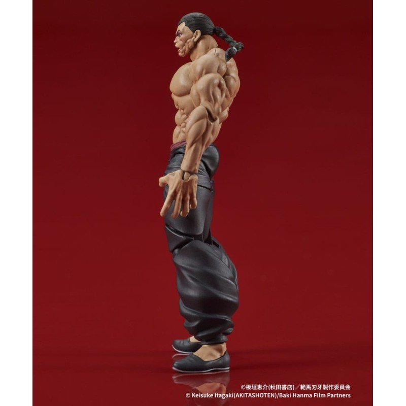 Baki Hanma Digaction figurine Retsu Kaioh 7 cm     