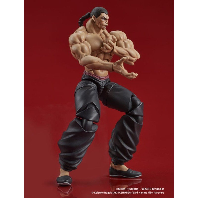 Baki Hanma Digaction figurine Retsu Kaioh 7 cm     
