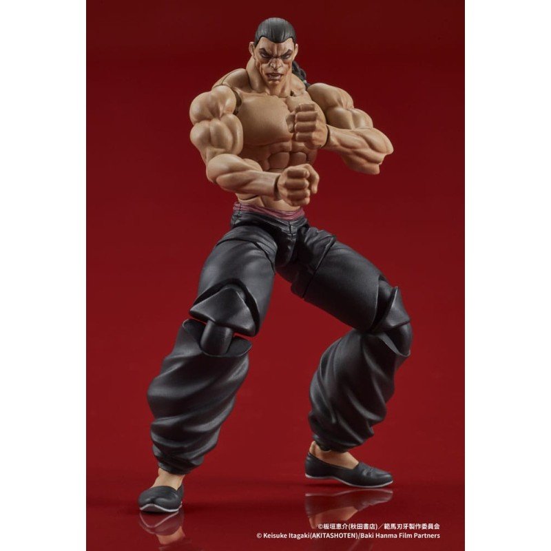 Baki Hanma Digaction Retsu Kaioh Figuur 7 cm     