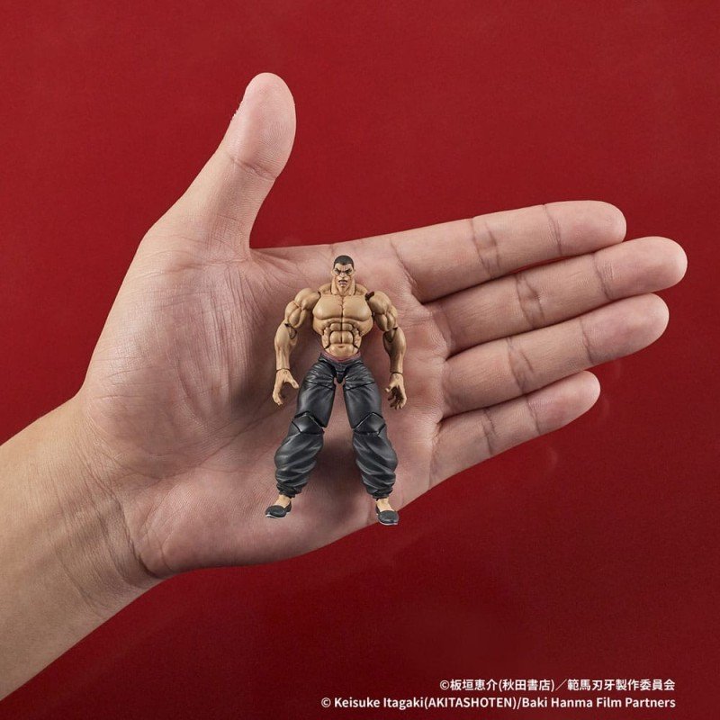Baki Hanma Digaction figurine Retsu Kaioh 7 cm     