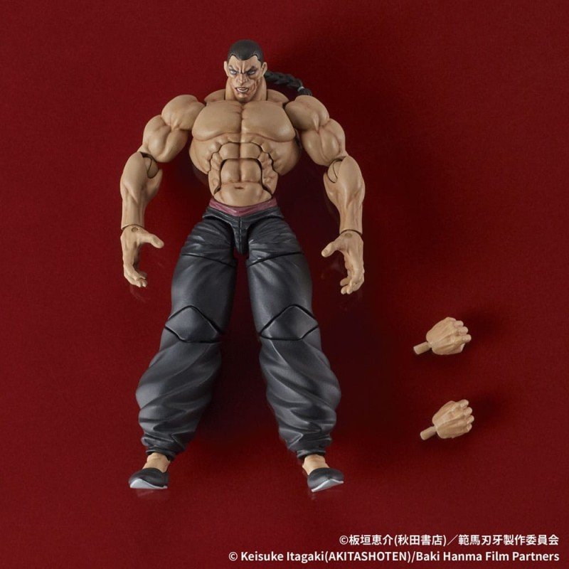 Baki Hanma Digaction Retsu Kaioh Figuur 7 cm     
