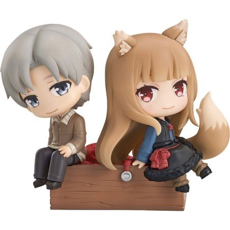 Spice and Wolf: Merchant ontmoet de wijze wolf Lawrence & Holo Mini Memory Mini Figuur 8cm