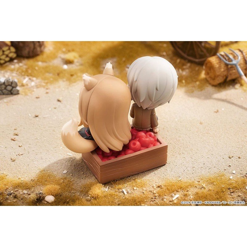 Spice and Wolf: Merchant ontmoet de wijze wolf Lawrence & Holo Mini Memory Mini Figuur 8cm