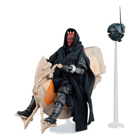 Star Wars Episode I Black Series Vehicle with Darth Maul & Sith Speeder 25th Anniversary Figure