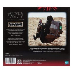 Star Wars Episode I Black Series véhicule avec figurine Darth Maul & Sith Speeder 25th Anniversary