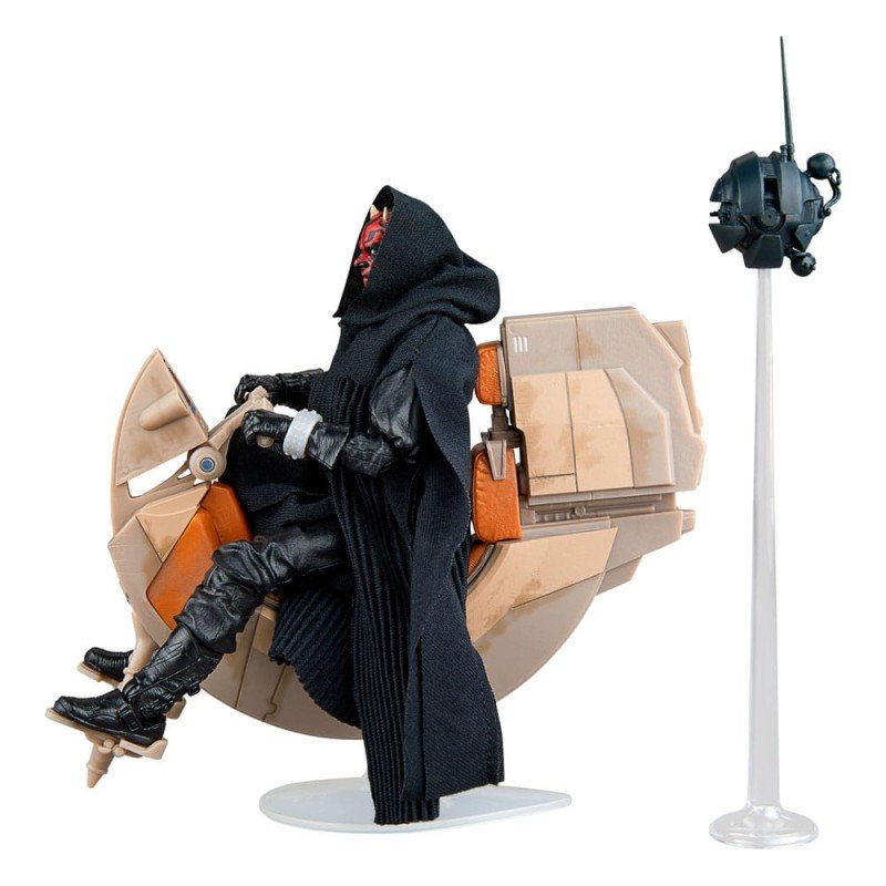 Star Wars Episode I Black Series véhicule avec figurine Darth Maul & Sith Speeder 25th Anniversary