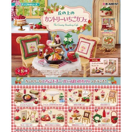 The Country Strawberry Cafe assortiment figurines (8)