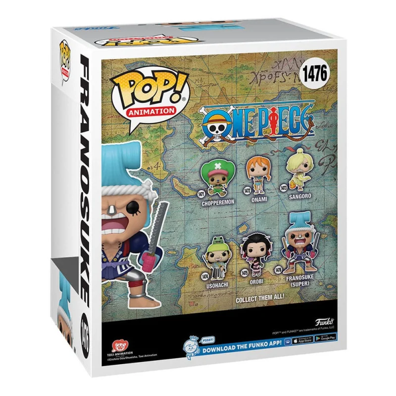 One Piece Oversized Funko POP! Animatie Vinyl Franosuke (Wano) 15 cm | 889698721110