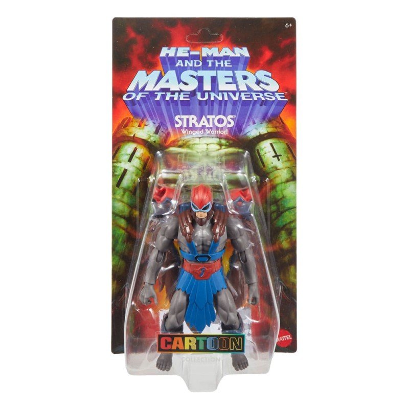 Masters of the Universe Origins Cartoon Collectie: Stratos 14 cm figuur