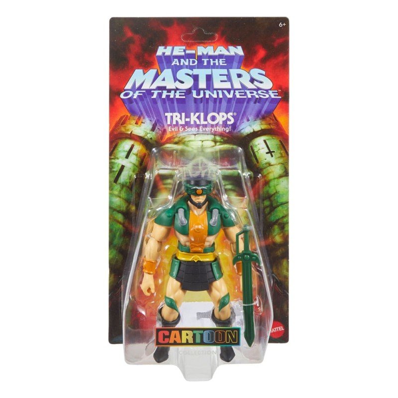 Masters of the Universe Origins Cartoon Collectie: Tri-Klops 14 cm figuur