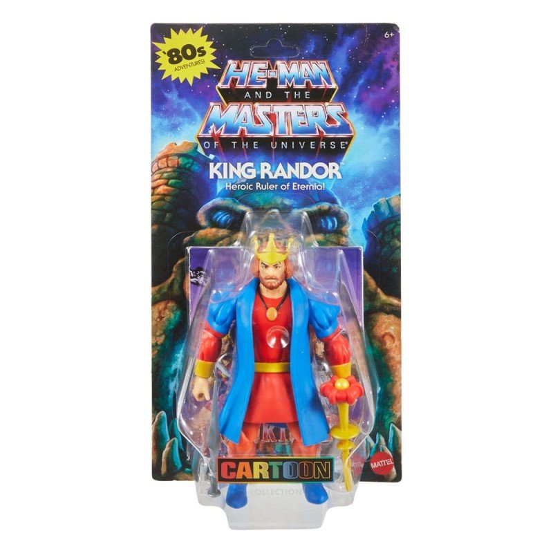 Masters of the Universe Origins Cartoon Collectie: King Randor 14 cm figuur