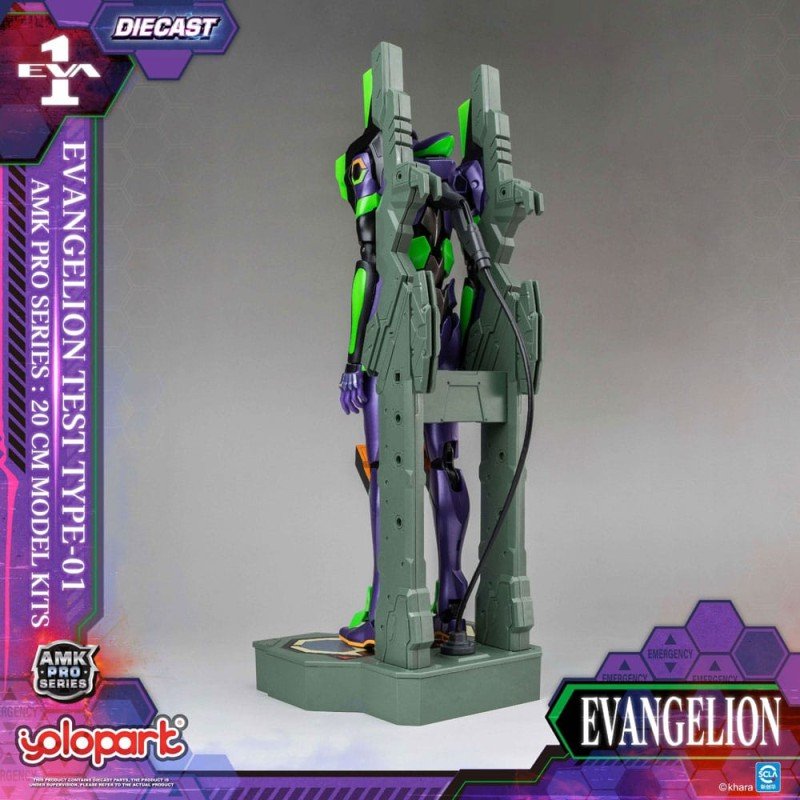 Neon Genesis Evangelion figurine Plastic Model Kit AMK Pro Series Eva-01 Test Type 20 cm    