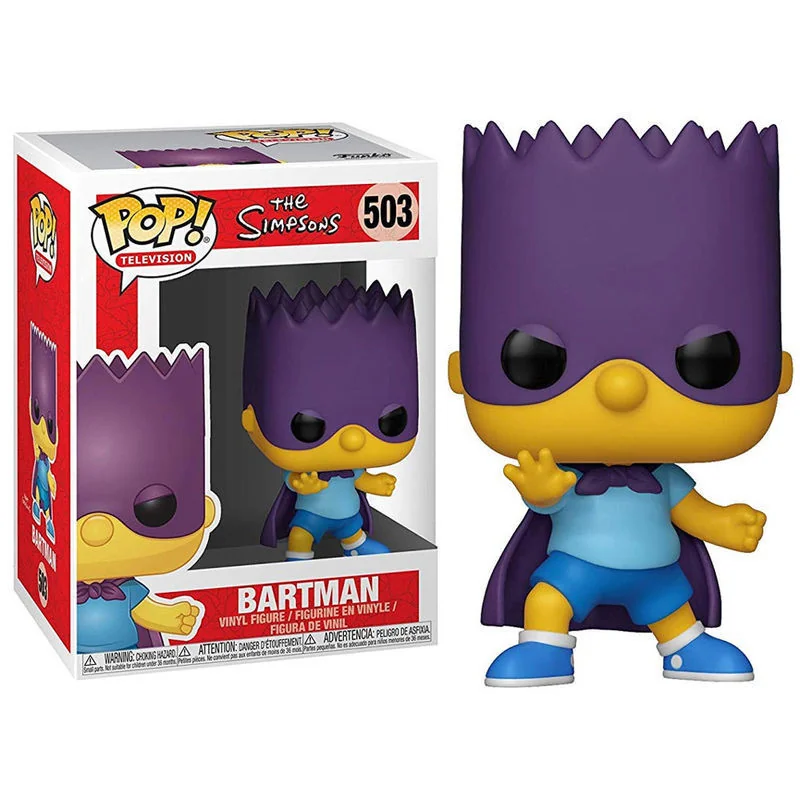 The Simpsons Funko POP! Animatie Vinyl Bartman 9 cm | 889698338769