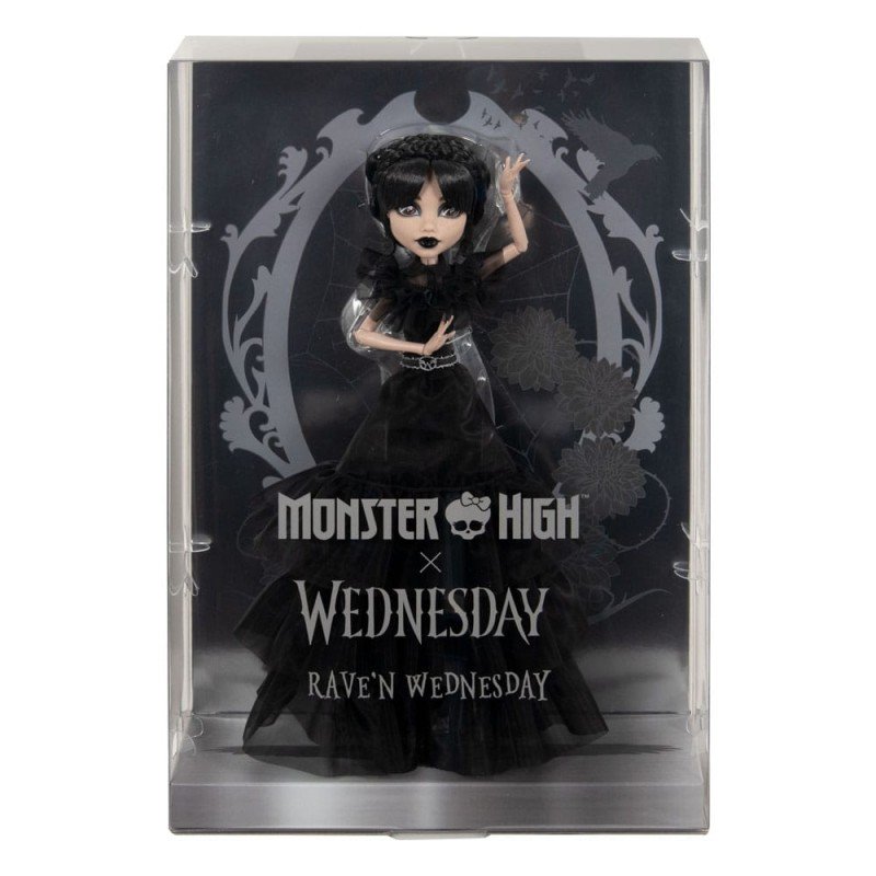 Monster High x Wednesday poupée Rave'n Wednesday