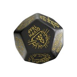 Viridian Jumbo dé Trap Generator Die D12 Noir