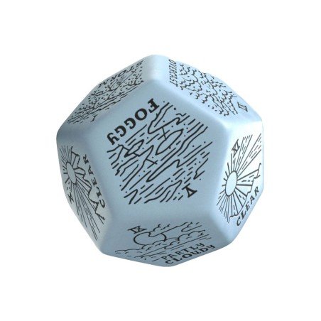 Viridian Jumbo Dice Weergenerator Die D12 Blauw