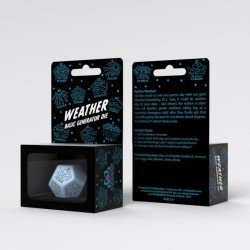 Viridian Jumbo Dice Weather Generator Die D12 Blue