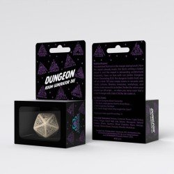 Viridian Jumbo dé Dungeon Room Generator D20 Beige