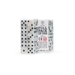 Q Workshop Full Pack Dice Pack D6 Pearl (20)