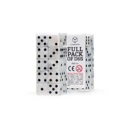 Q Workshop pack dés Full Pack D6 Pearl (20)