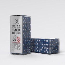Q Workshop Volledige Pack Dobbelsteenpak D6 Kobalt(20)