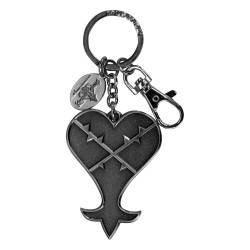 Kingdom Hearts Metal Heartless Logo Sleutelhanger