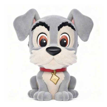 Lady and the Tramp Piggy Bank Tramp (with special Flocking) 20 cm