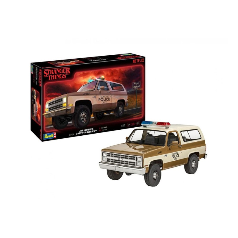 Stranger Things 1/25 1985 Chevrolet K5 Blazer 19 cm