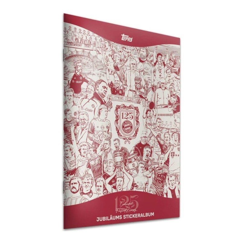 125 Jahre FC Bayern München album voor stickers *DUITS*