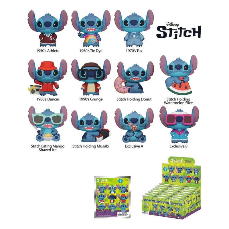 Disney Lilo and Stitch PVC Keychain Series 4 | 077764853852