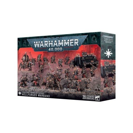 Warhammer 40,000 - Chaos Space Marines Battleforce: Hellforged Warband