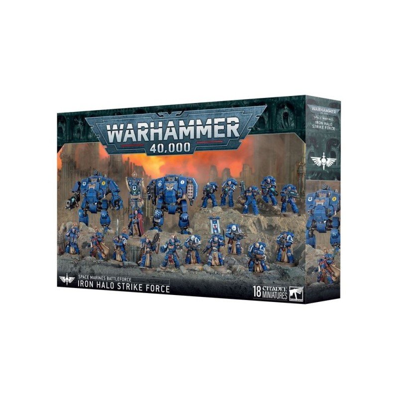 Warhammer 40,000 - Space Marines Battleforce : Iron Halo Strike Force / Force de Frappe Halo de Fer