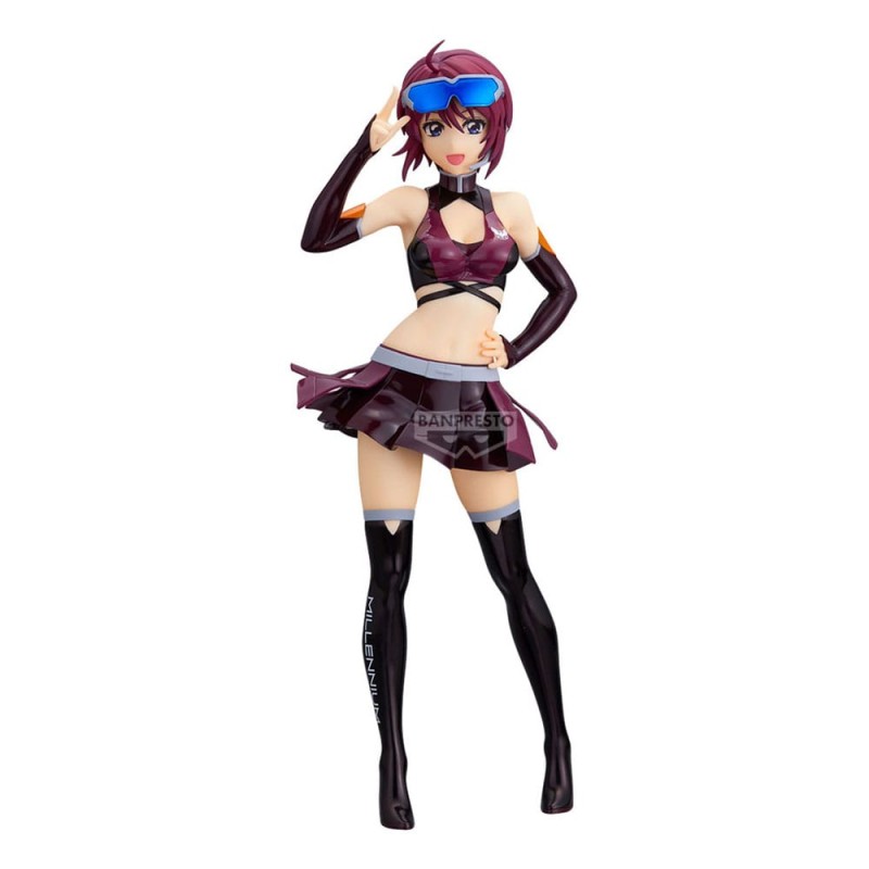 Mobile Suit Gundam Seed Freedom statuette PVC Glitter & Glamours Lunamaria Hawke Racing ver. 22 cm