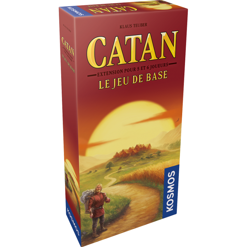 Spel: Catan - uitbreiding voor 5-6 spelers
Uitgever: Kosmos
Engelse versie