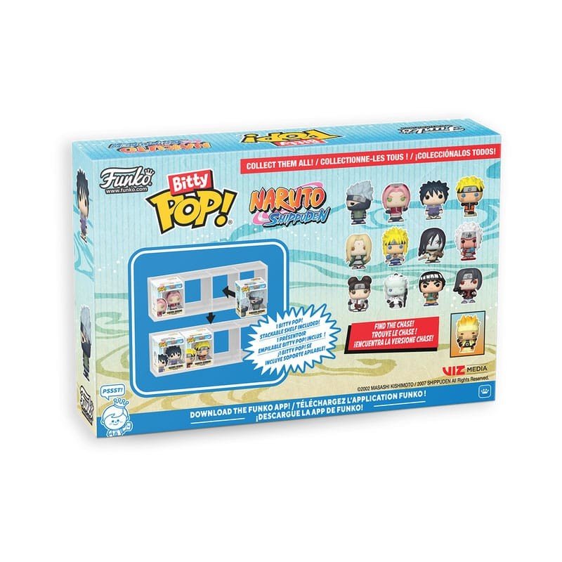 Naruto Shippuden pack 4 figurines Bitty POP! Vinyl Battles 2,5 cm