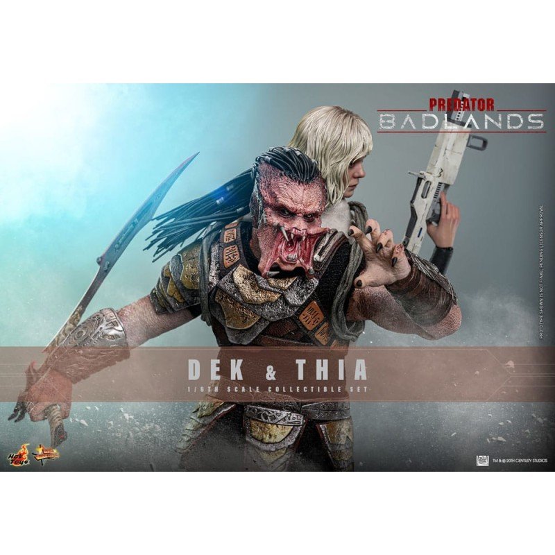 Predator: Badlands figurine Movie Masterpiece 1/6 Dek & Thia 30 cm
