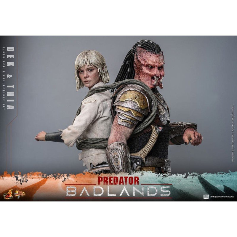 Predator: Badlands figurine Movie Masterpiece 1/6 Dek & Thia 30 cm