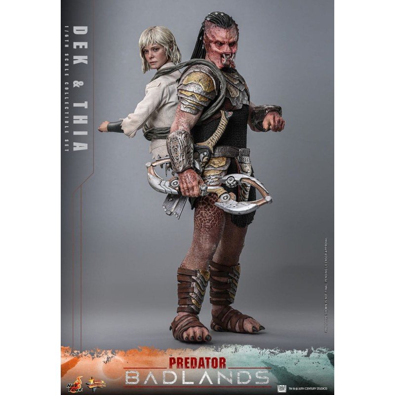 Predator: Badlands figurine Movie Masterpiece 1/6 Dek & Thia 30 cm