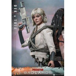 Predator: Badlands Film Meesterwerk Figuur 1/6 Dek & Thia 30 cm