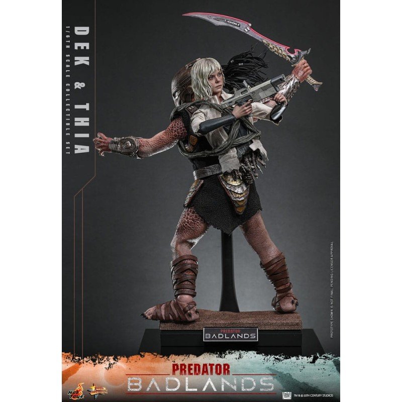 Predator: Badlands Film Meesterwerk Figuur 1/6 Dek & Thia 30 cm